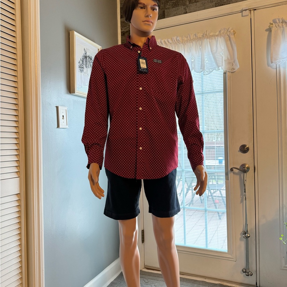 Chaps Slim Fit Shirt SZ MED NWT‎